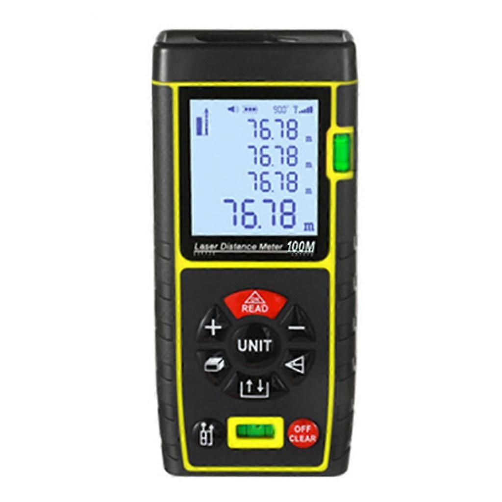 Laser Distance Meter 100m Handheld Rangefinder Trena Laser Tape Range Finder