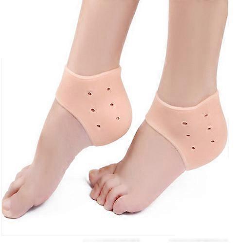 10 Pairs Heel Protector Silicone Heel Pad Heel Care Insole Ideal for Heel Pain Relief