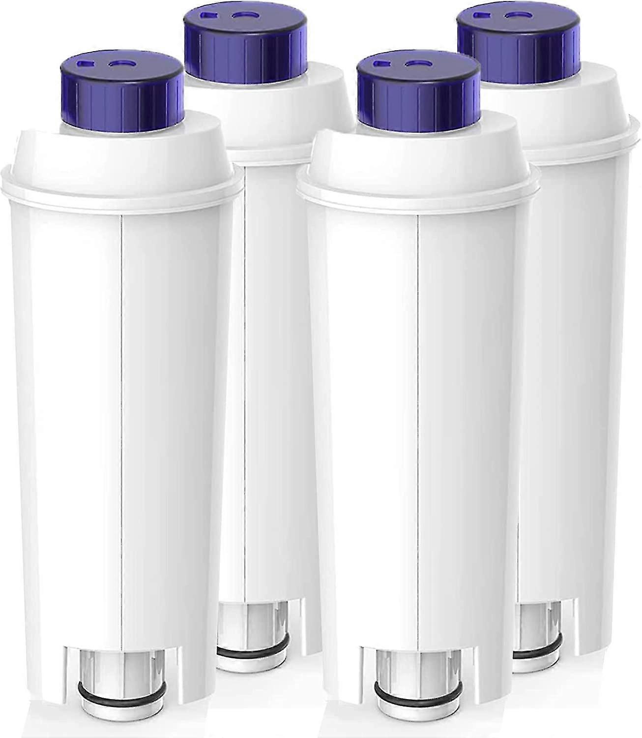 4pcs Coffee Machine Water Filter For Delonghi Dlsc002 Water Filter For De'longhi Ecam, Etam, Ec, Bc Series