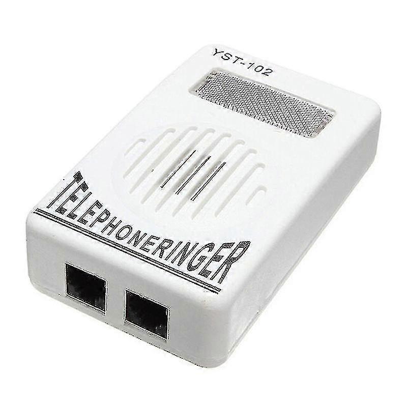 Extra-loud Telephone Phone Bell Ringer Strobe Light Flasher Sound Amplifier
