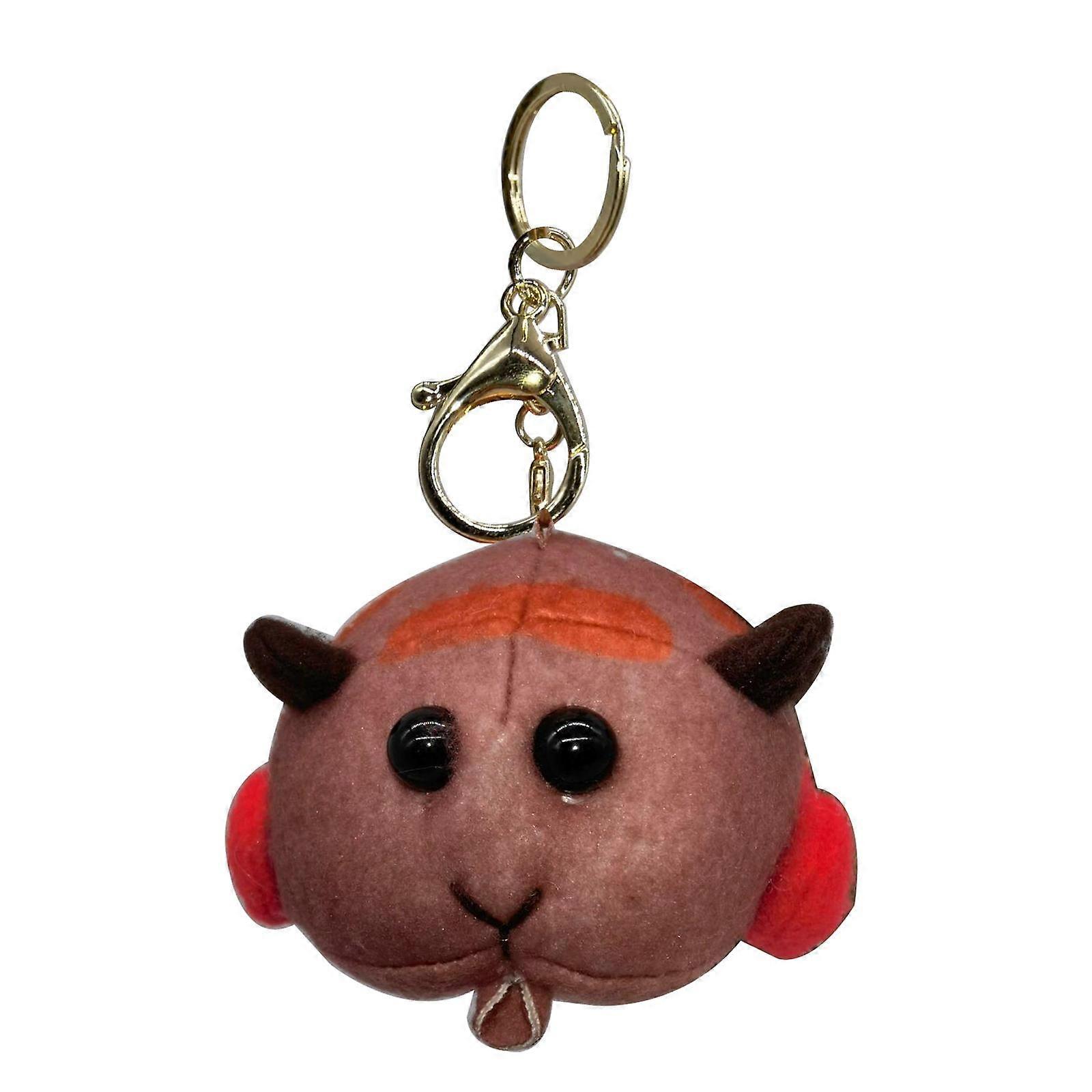Cobaias bonito pingente macio boneca chaveiro bolsa chaveiro presente chocolate