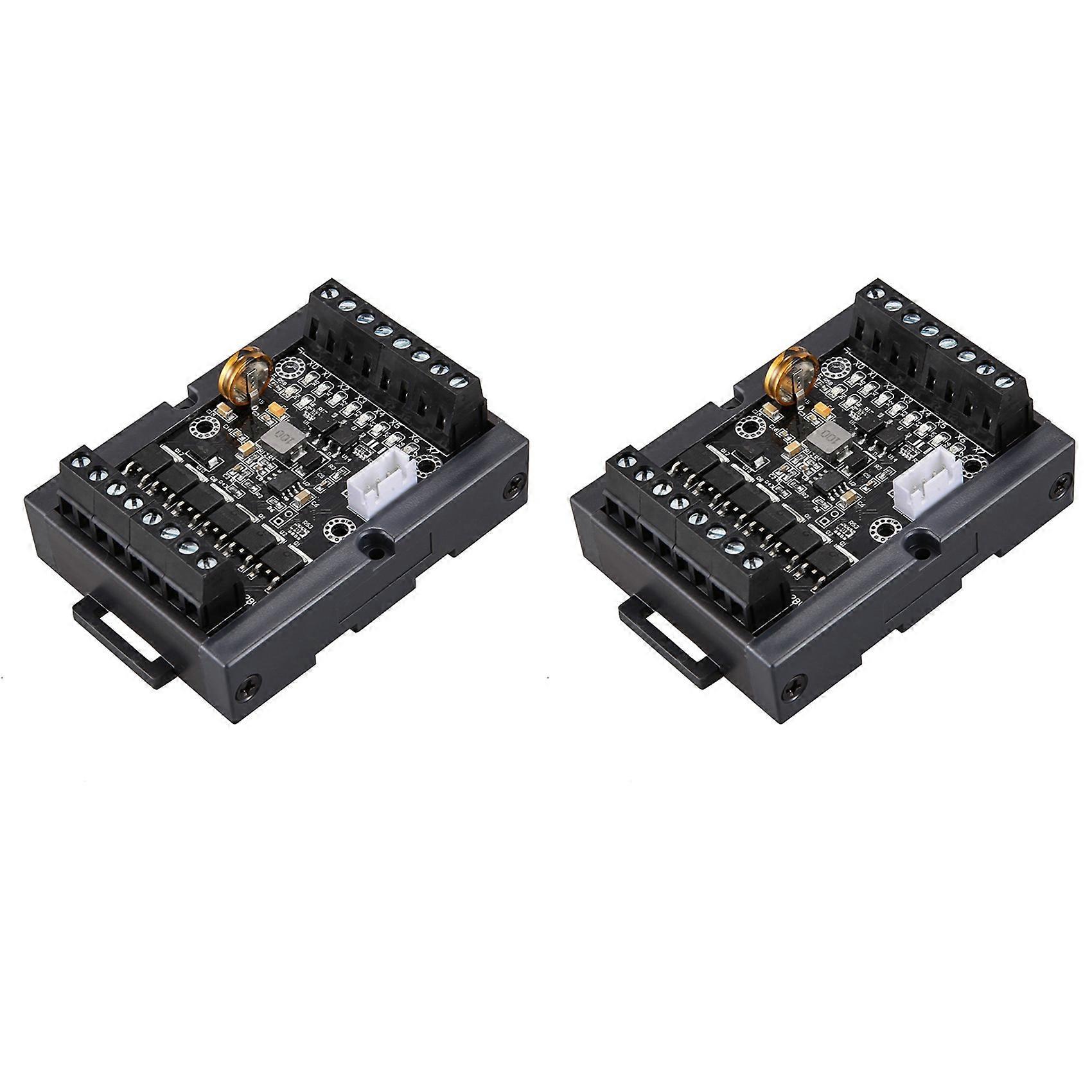 2X SPS Speicherprogrammierbare Steuerung DC 10-28V SPS Regler FX1N-14MT Industrielle Steuerplatine Pro