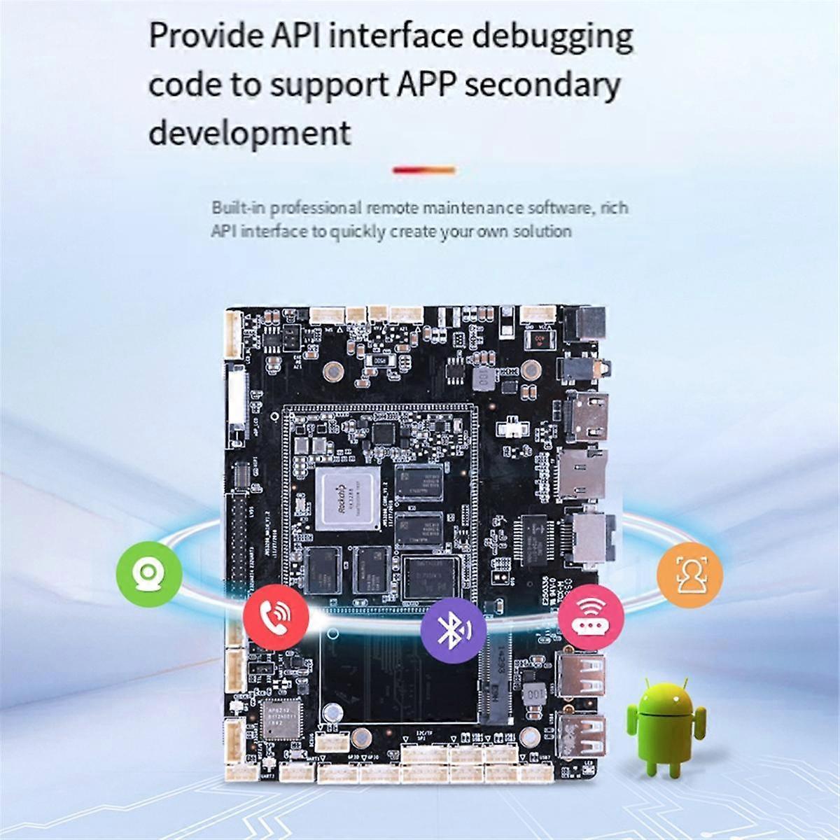 Dual Network Port Industrial Control Module RK3288/3568 Android Motherboard Tablet 3588 System Linu