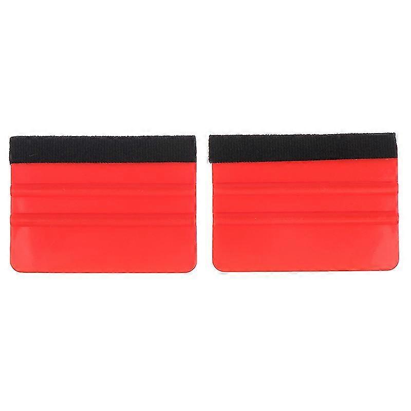 Plastic Felt Edge Squeegee Car Vinyl Wrap Application Tool Scraper Decal
