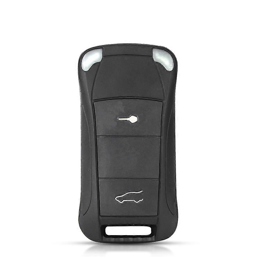 2/3 Buttons Flip Remote Key Shell Fob For Porsche Cayenne 2003+ Uncut HU66 Blade Folding Remote Car Key Case