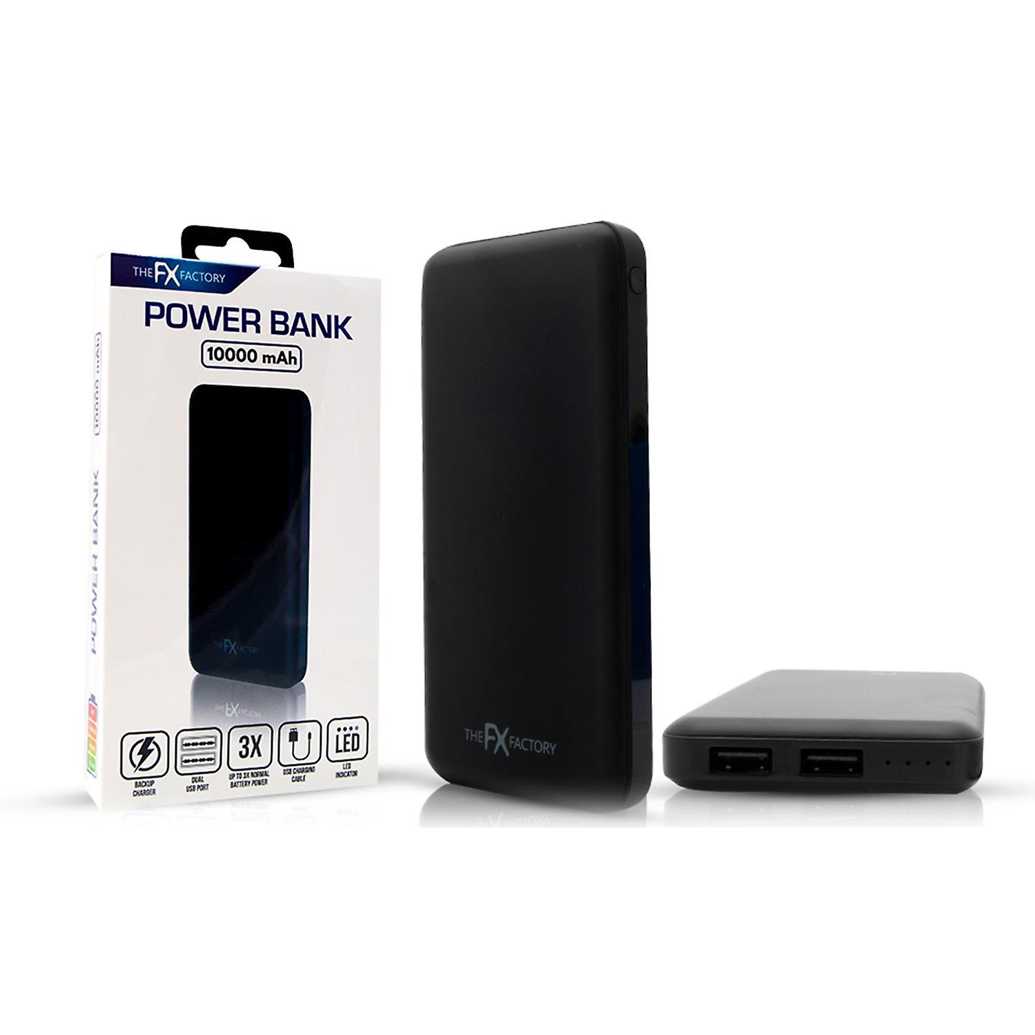 FX Powerbank 10000 mAh - Black