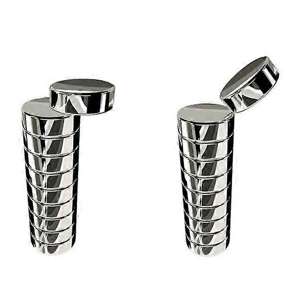 Starke Magnete - Schwarzes Brett / Kühlschrank 20er-Pack