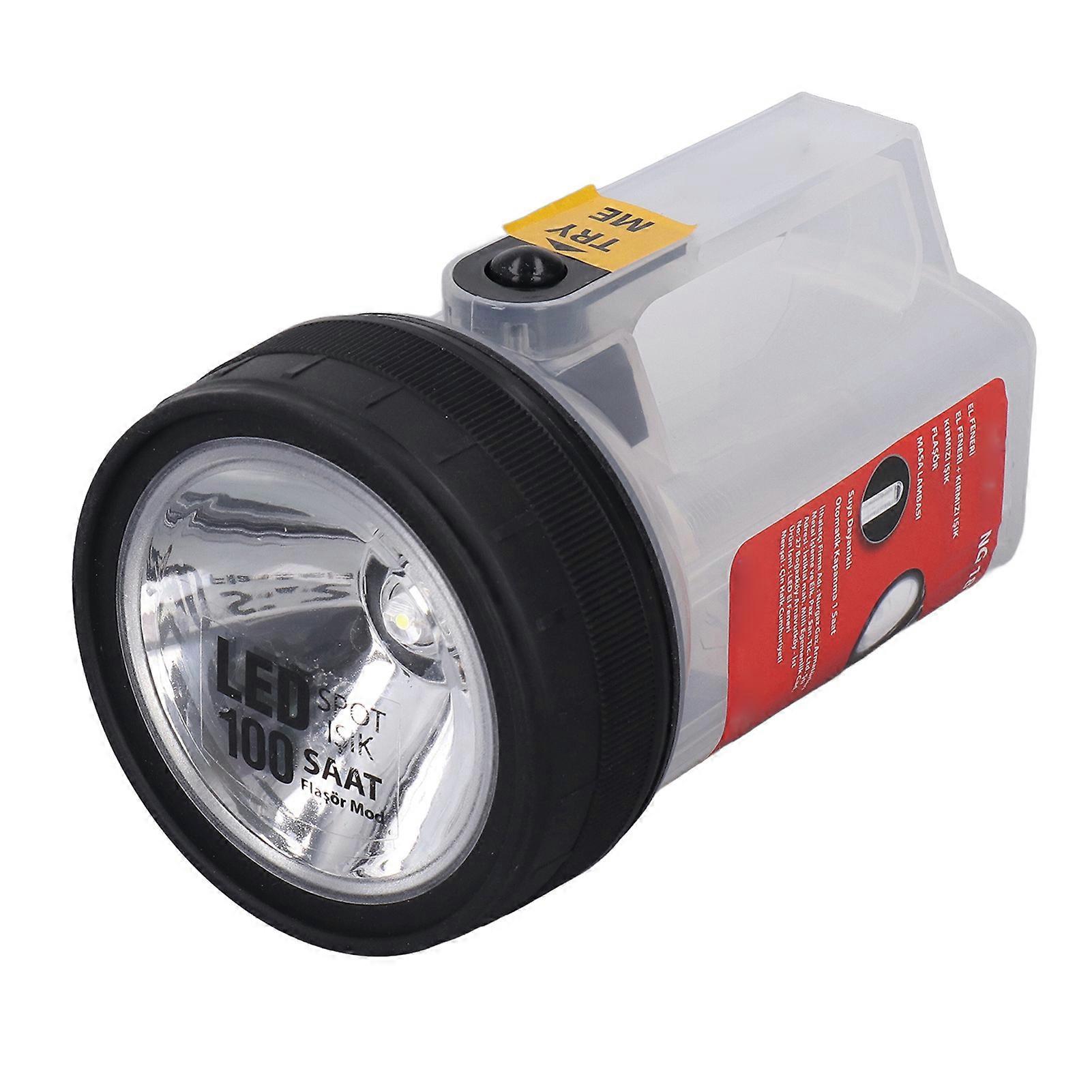 LED Flashlight Strong IPX4 Waterproof 5 Level Adjustable Outdoor Portable Camping Light