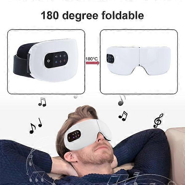 Electric smart eye massager with bluetooth eye protector massage