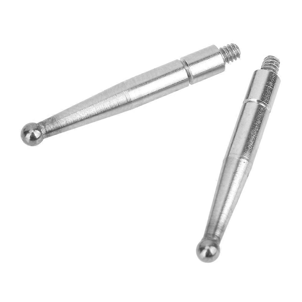 2PCS Dial Test Indicator Probe Lever Indicators Gauge Measuring Tool Accessory Ruby