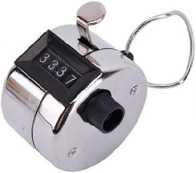 4 Digit Manual Hand Tally Mechanical Palm Click Counter