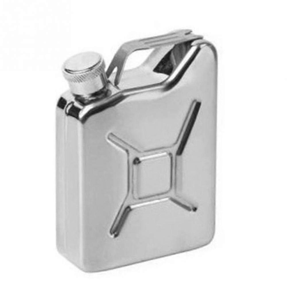 5 Oz Jerrycan Oil Jerry Can Liquor Hip Flask Creative Stainless Steel Wine Pot