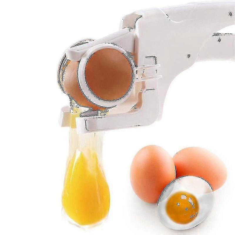 Handheld Egg Opener, Egg Strainerwhite1pcs