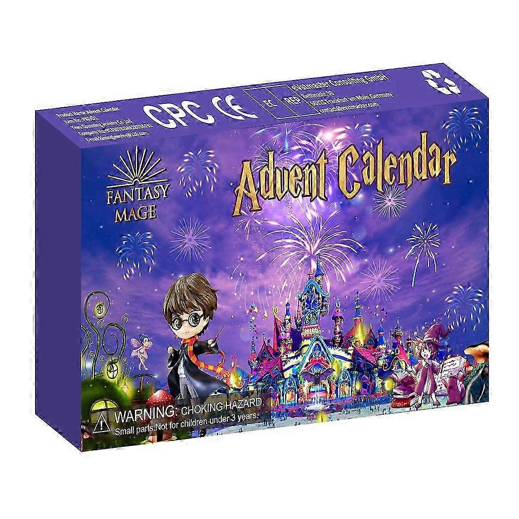 Σετ Χάρι Πότερ Ημερολόγια Advent Blind Box Άφιξη Χριστουγέννων Αντίστροφη μέτρηση 24 ημερών Κούκλα Anime Παιδικά παιχνίδια Χριστουγεννιάτικο δώρο