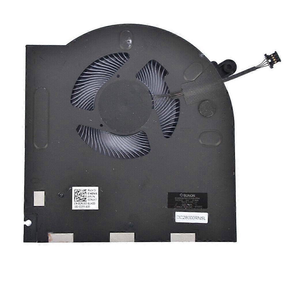 Fan Radiators CPU GPU Cooling Fan for Alienware M17 R3 M17 R4 P45E CPU GPU