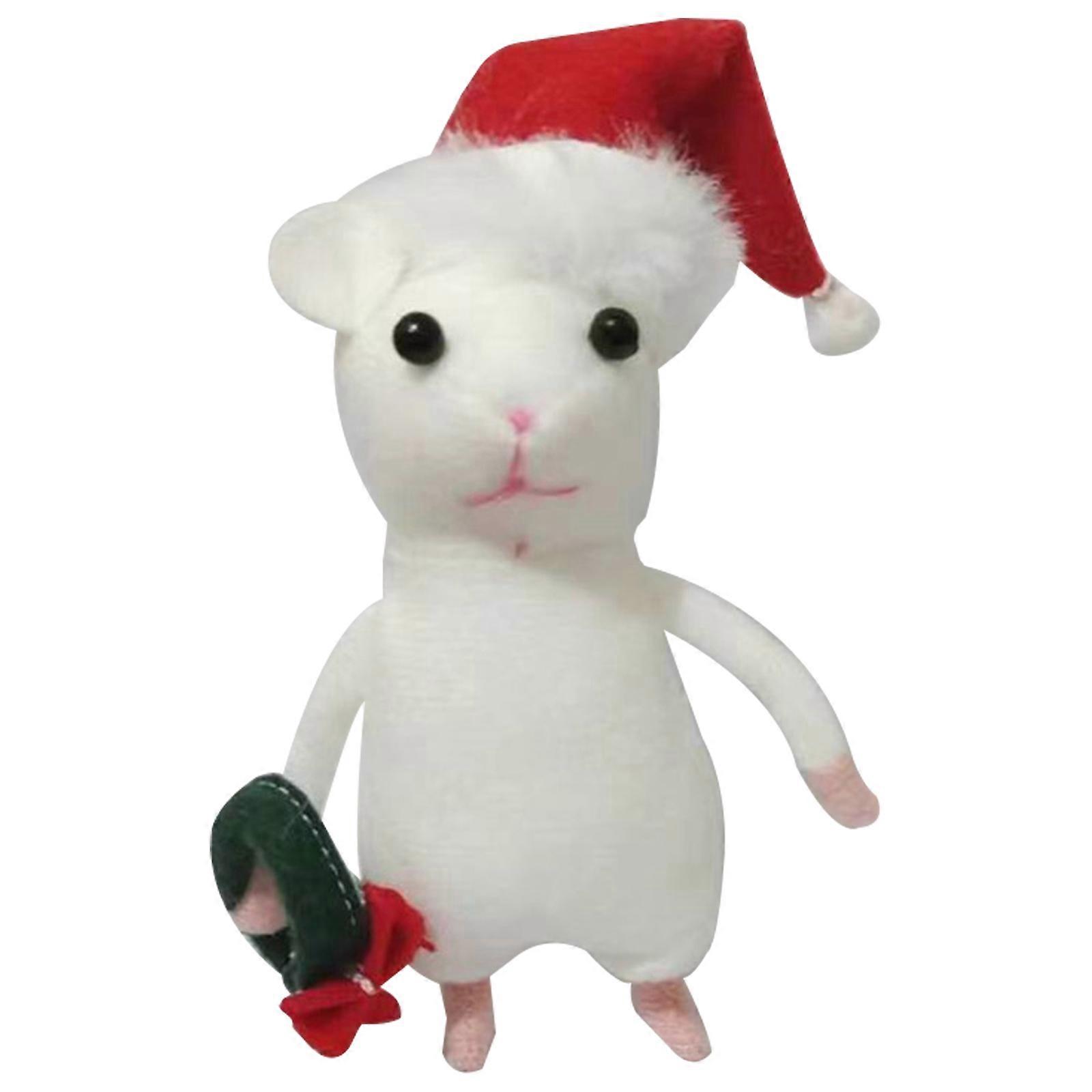 Halloween Mouse with A Pumpkin Handmade Needle Felted Mouse