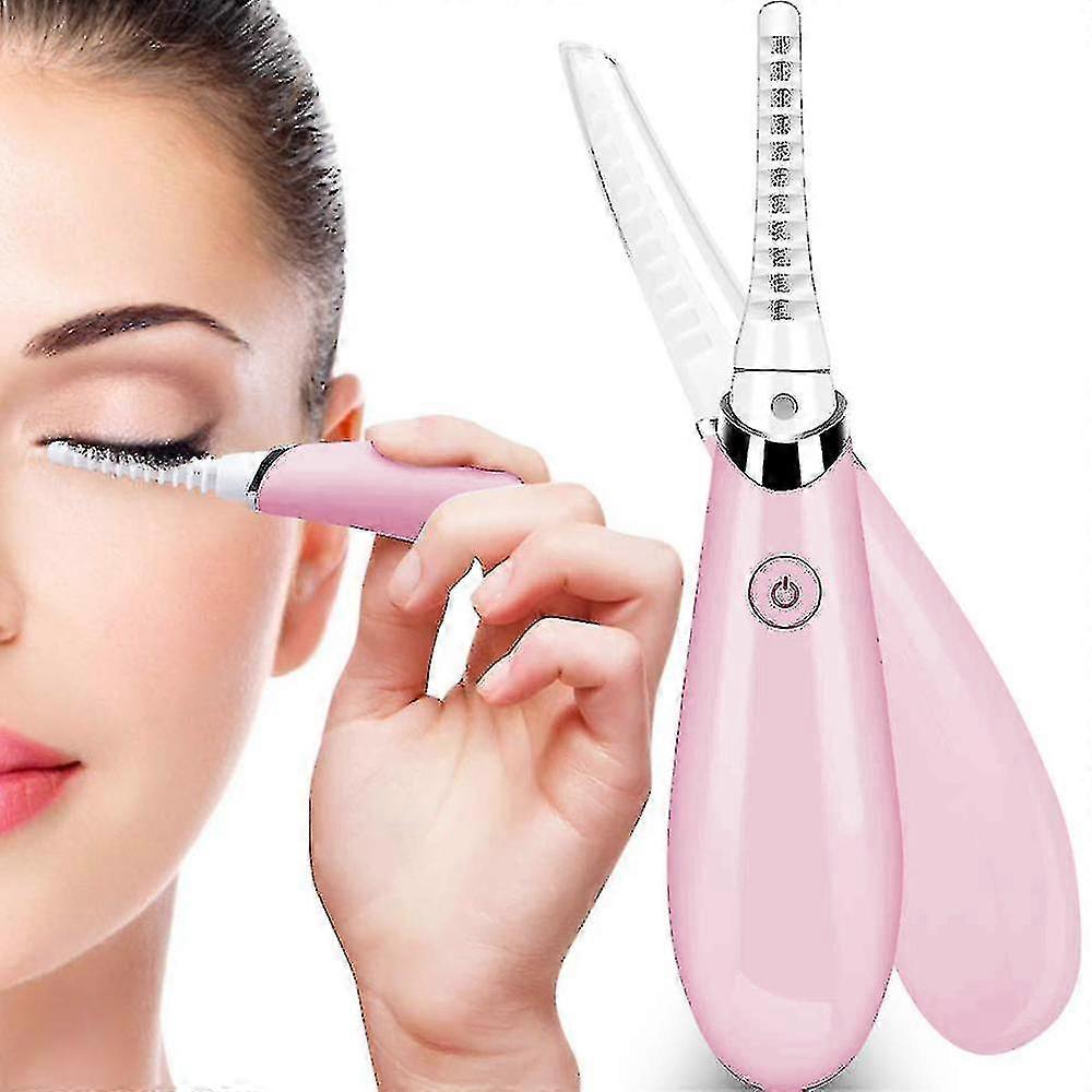 1pcs Usb Rechargeable Electric Eyelash Curler