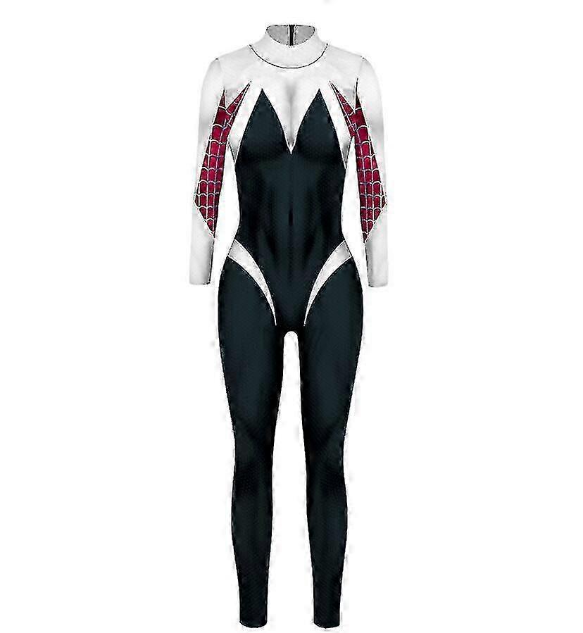 スパイダーマンコスプレウーマンセクシーゼンタイスーツスパンデックスボディスーツスーパーヒーロースパイダーマンコスチュームハロウィンカーニバルファンシードレスジャンプスーツ