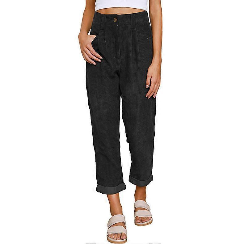 Temperament Versatile Corduroy Pants Exquisite Workmanship Pant Suitable For Girl Woman Wife