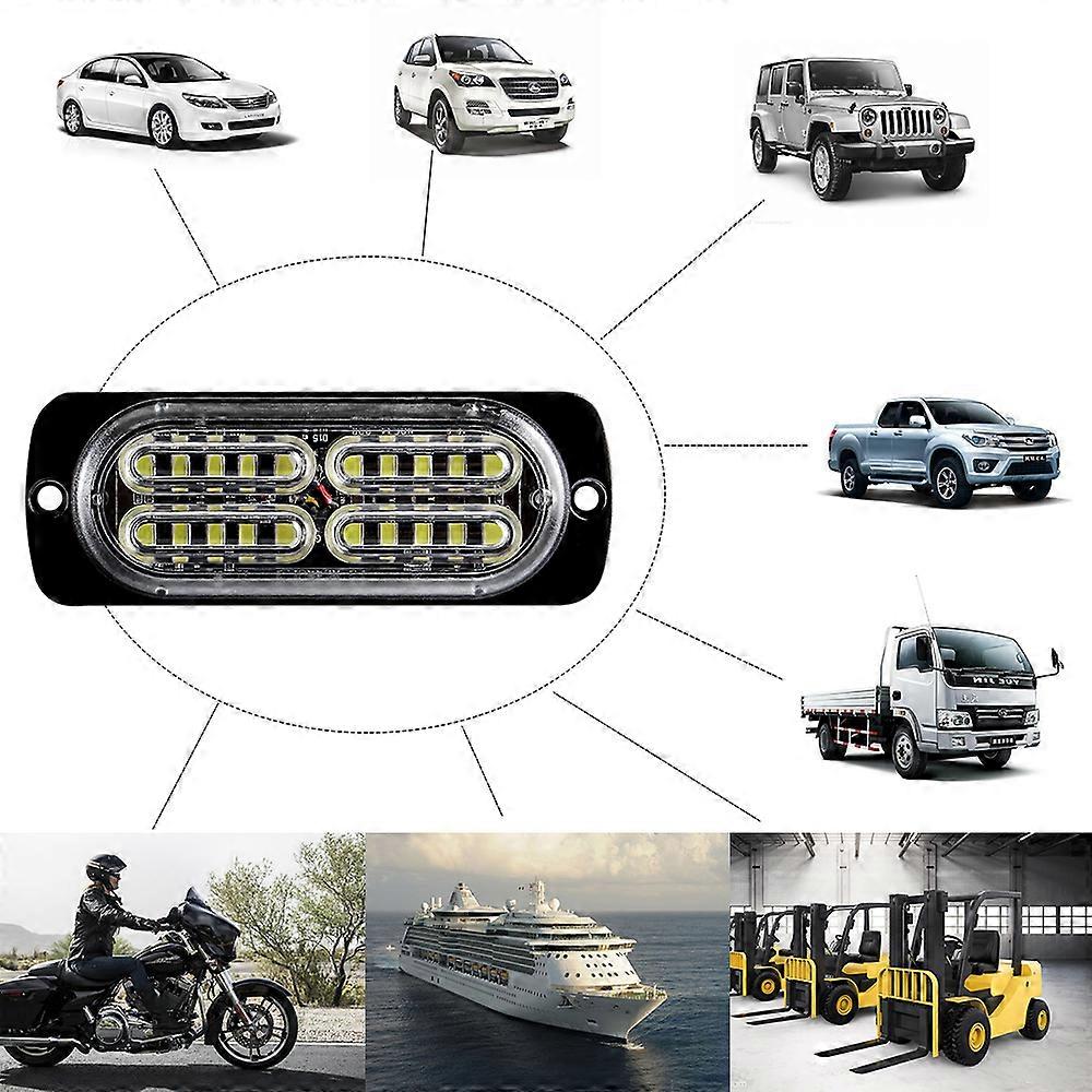 Car Strobe Lights 20 SMD FLASHING Warning Light LED LAMP Car LED Lamp ...