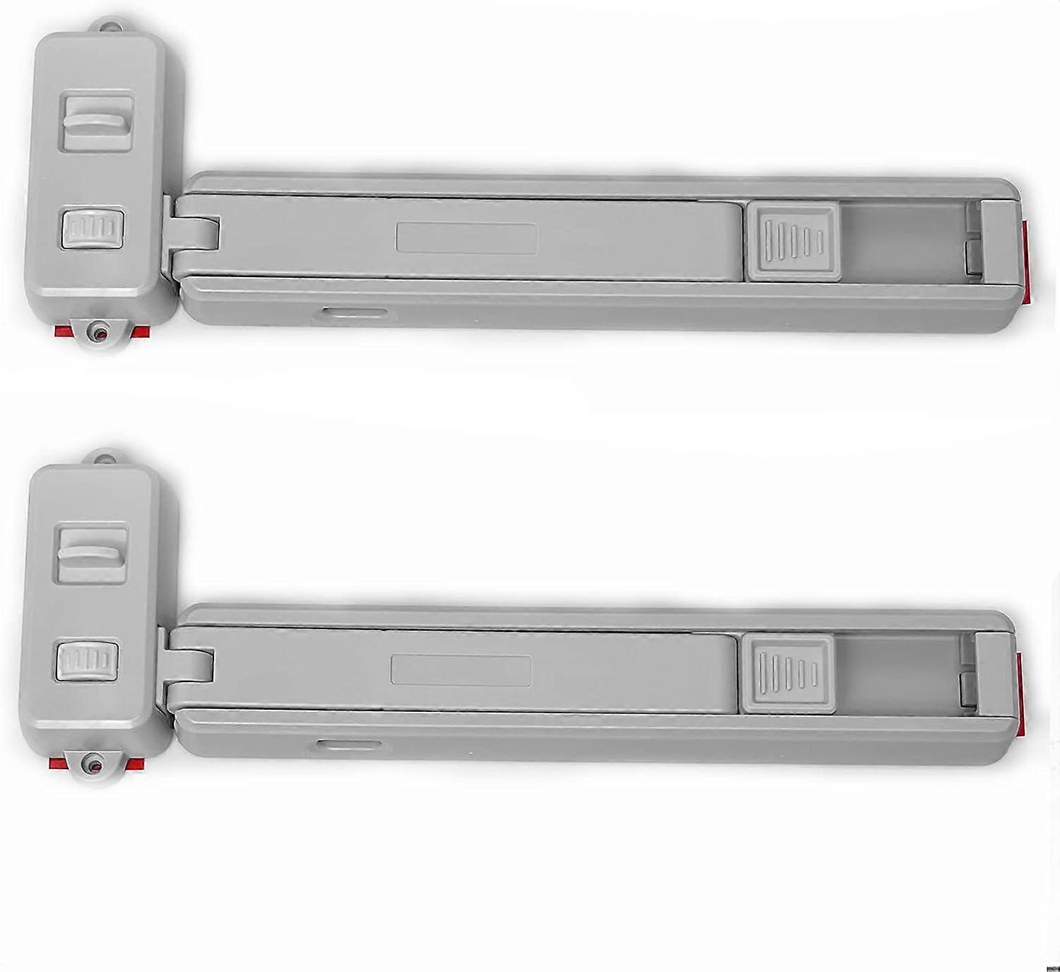 2 Pack UPVC Self Adhesive Window Safety Locks for Window Frames, No Drilling, Child and Pet Safety