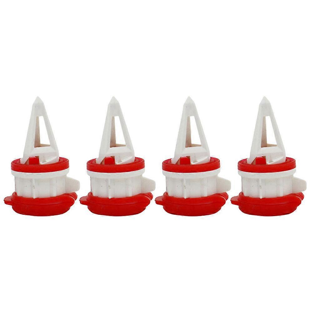 4pcs Box Drinks Spout Pourer Liquor Pourers Wide Mouth Juice Milk Bottle Splitter