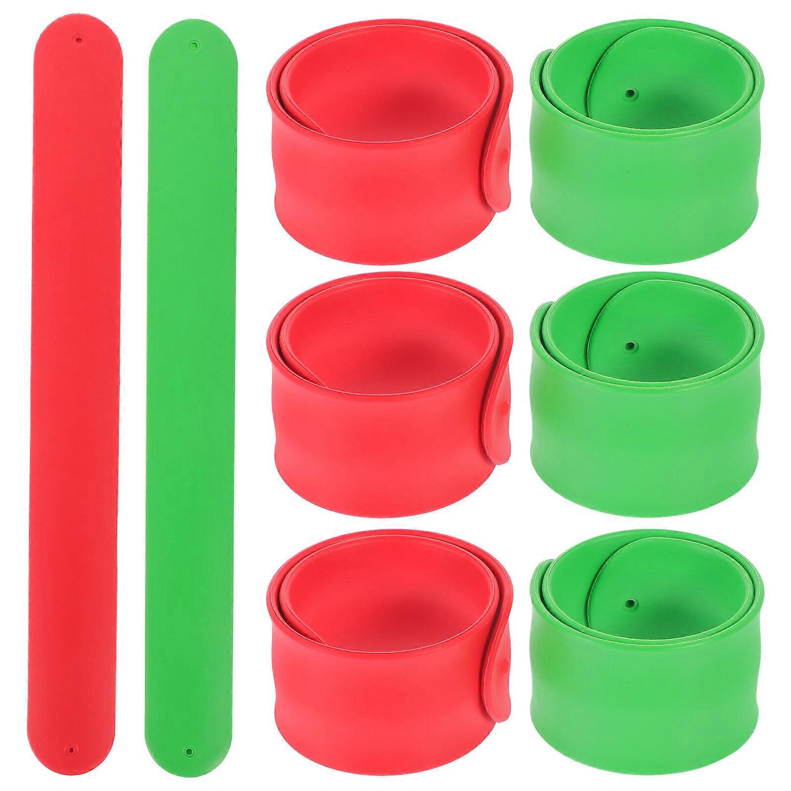 12pcs Wrapping Paper Holder Silicone Paper Slap Bands Wrapping Paper Clamps Wrapping Paper Roll Clips