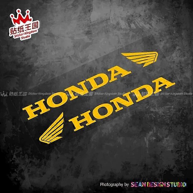 1 زوج لهوندا CBR1000RR CBR600RR CBR650R CB1000R CB1100 CB650F CBR400R VFR1200 ملصقات عاكسة للماء للدراجات النارية 05 لفائف المركبات