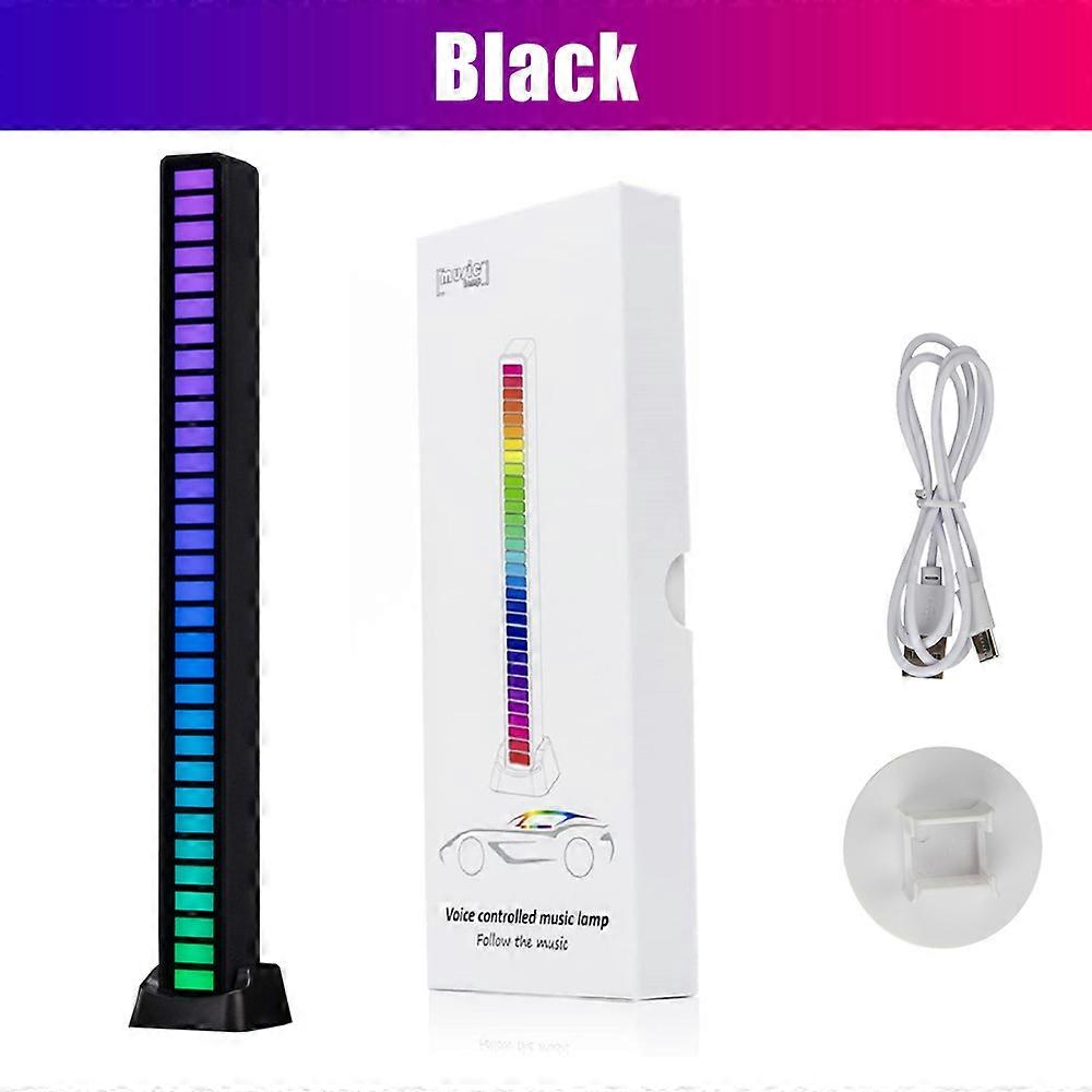 90*25cm 45*11cm LED Car Windshield Sound Activated Equalizer Car Neon EL Light Car Music Rhythm Flash Lamp Sticker Styling