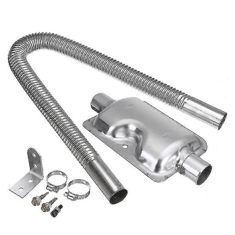 תנור דיזל אוויר חניה 600mm צינור פליטה 24mm משתיק קול ערכת עמעם ערכת MXBC