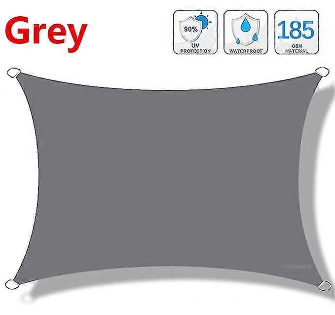 Sand Color All Size Waterproof Sun Shade Sail Square Rectangle Triangle Garden Terrace Canopy Pool Shade Camp Hiking Yard Awning