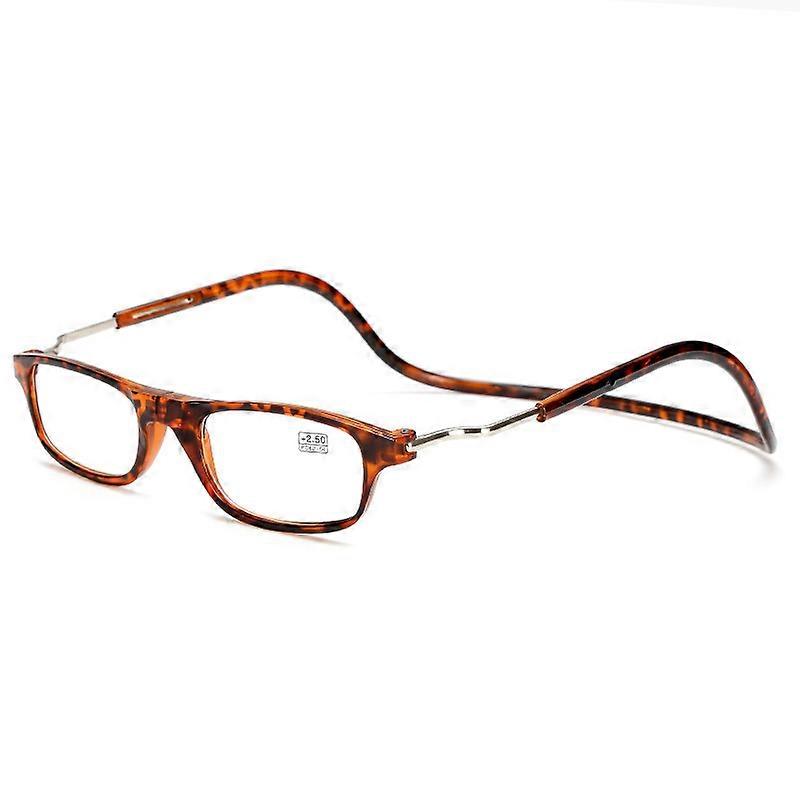 Hanging Neck Presbyopic Eyeglasses Vision Care Diopter Magnifying Eyewear Women Men Convenient High Definition Reading Glasses