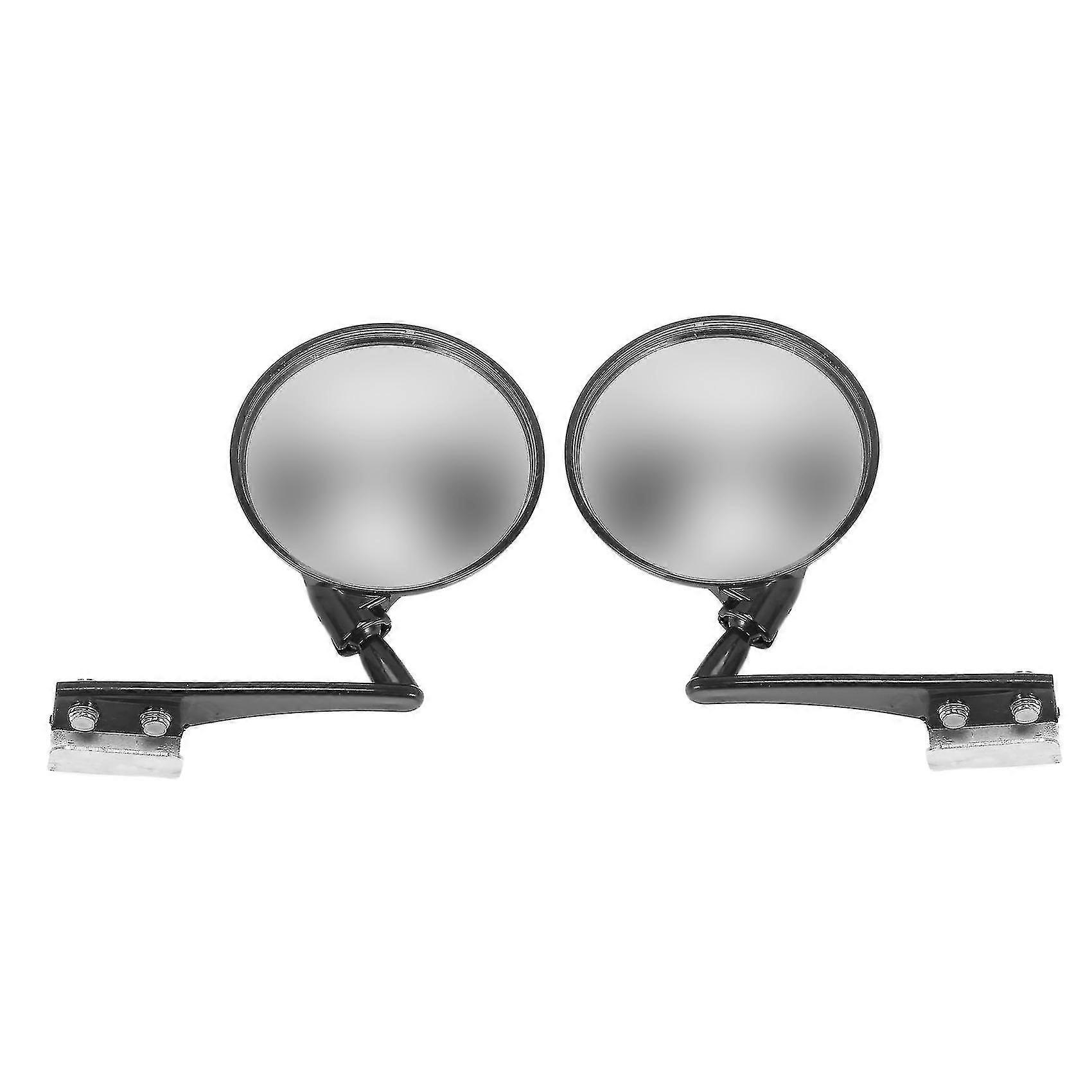 1 Set Of 2 Car Blind Spot Mirrors Car Side Convex Mirror Wide Angle Round Car Rear View Mirror