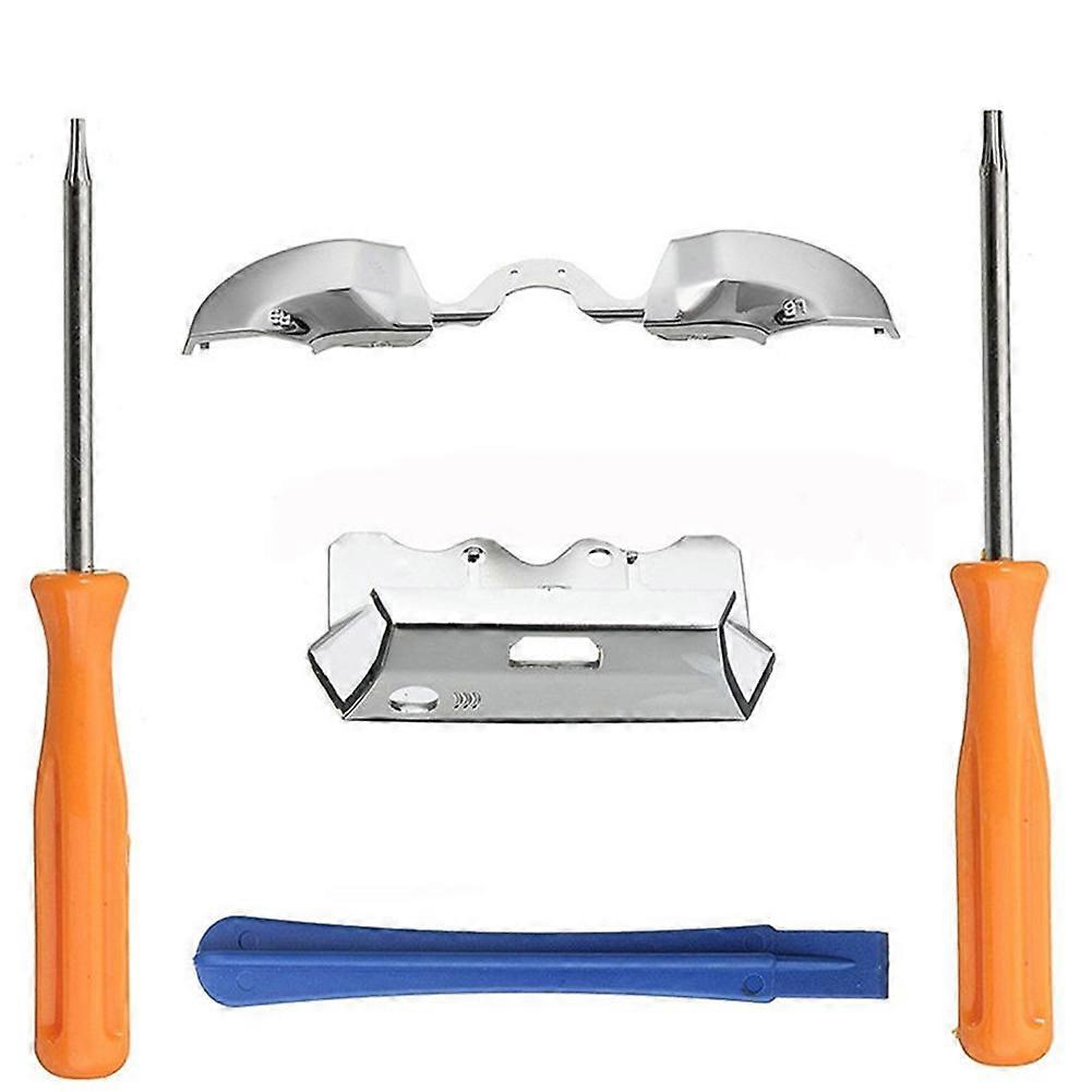 5Pcs LB RB Bumper Button Front Damper Repair Tools Compatible Xbox One Elite Controller