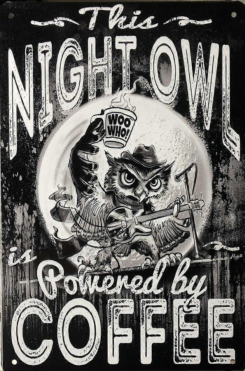 معدن القصدير علامة خمر الفن الديكور المطبخ تنظيف بعد نفسك من أجل Cofe Home Kitchen أو مزرعة أو مكتب بار أو مطعم أو نادي النوم أو المرآب 12 "× 8"