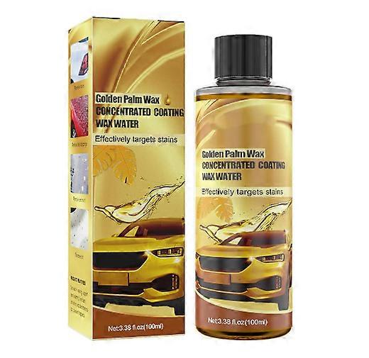 Cleaning agent,Golden Carnauba Car Wash Wax Multipurpose Car Foam Cleaner Polish Coating Agent