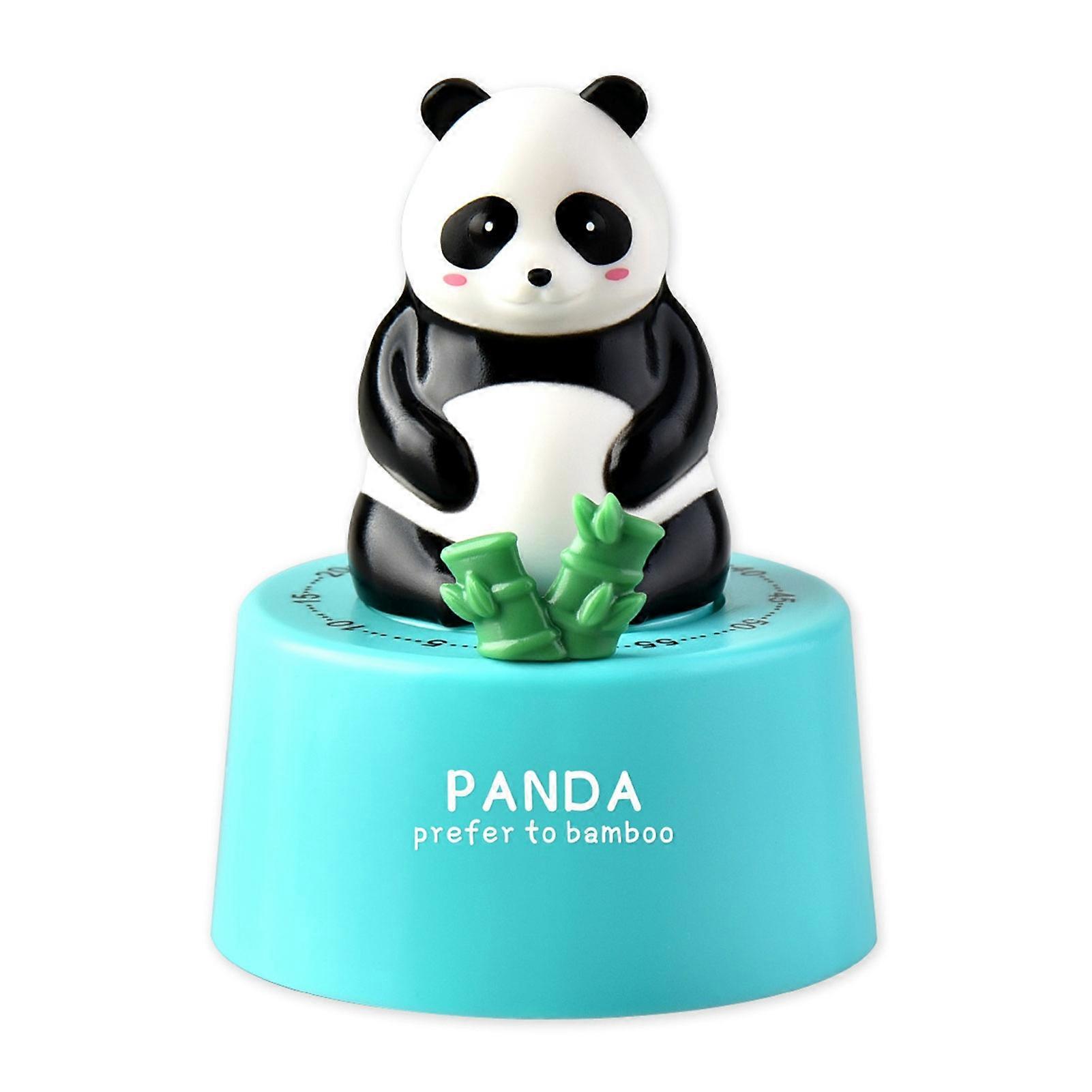Cartoon Mechanical Timer Cute Animal Shape 60-Minute Wind Up 360 Degree Rotating No Battery Operated Self-discipline Kitchen Cooking Study Reading Tim
