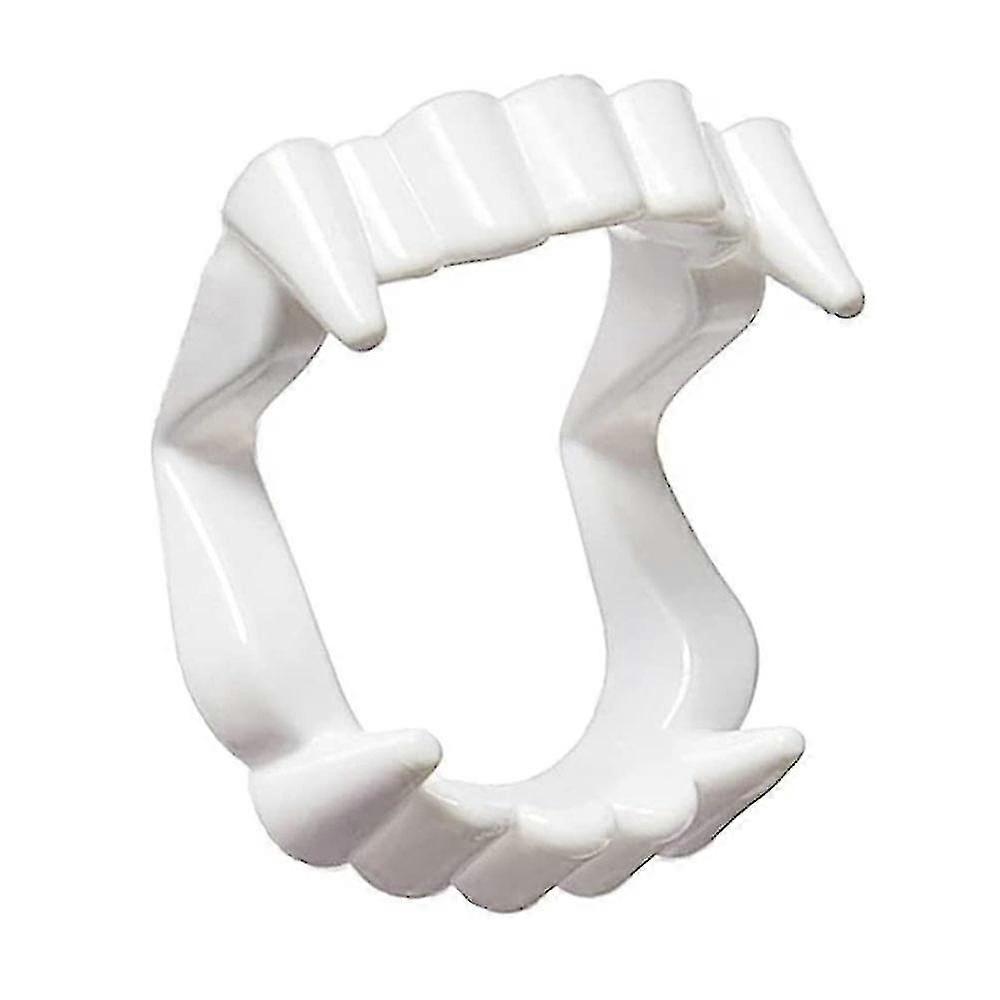 Bran Plastic Vampire Teeth Demon Fangs Devil Dentures Cosplay Props Halloween Vampire Costume Accessory High Quality