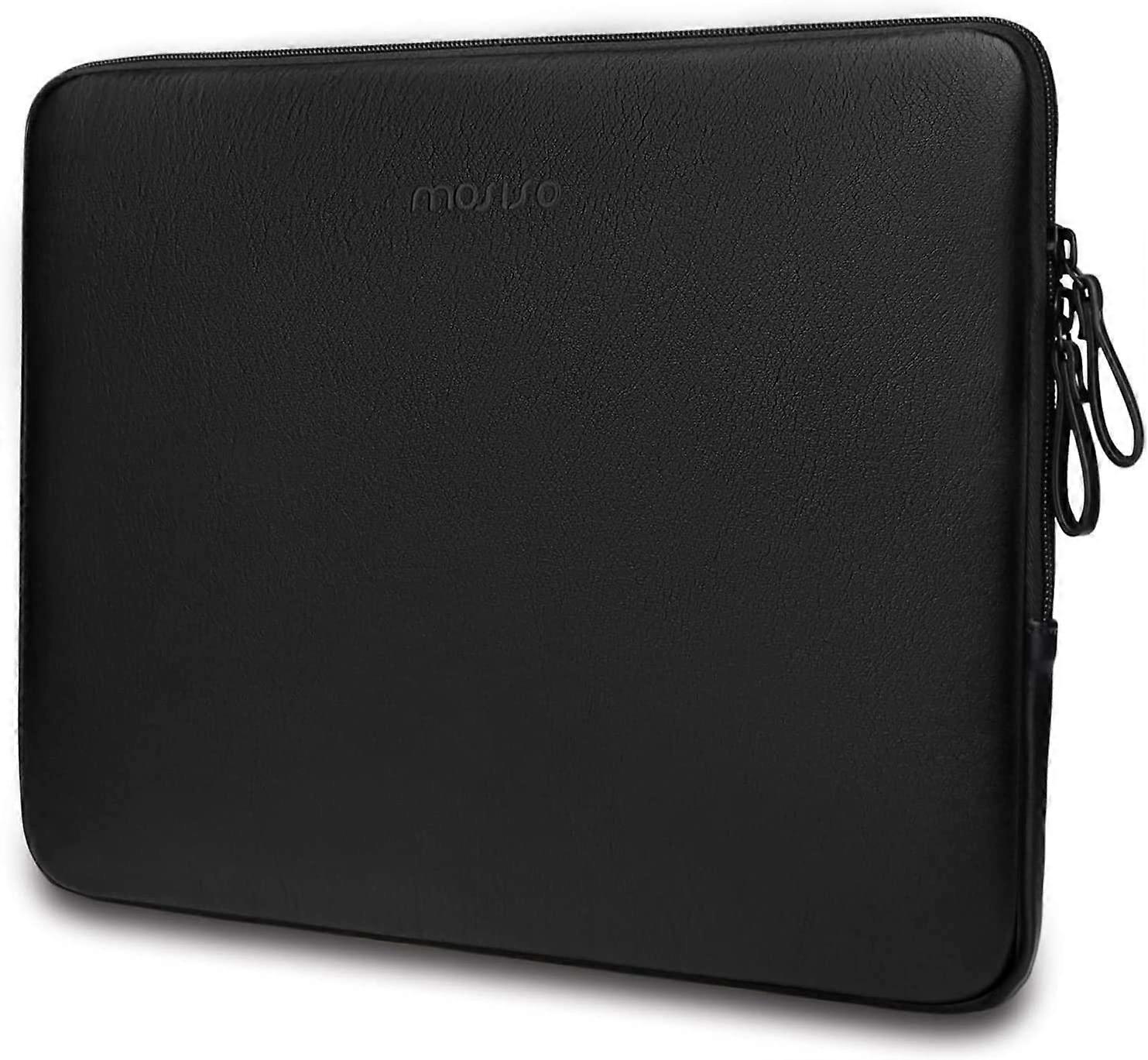 Capa para laptop Black13 compatível com MacBook Pro 16 polegadas 2021 2022 M1 Pro / M1 Max A2485 / 2019-2020 A2141 / Pro 15 A1398, notebook de 15-15,6 polegadas, PU Leath