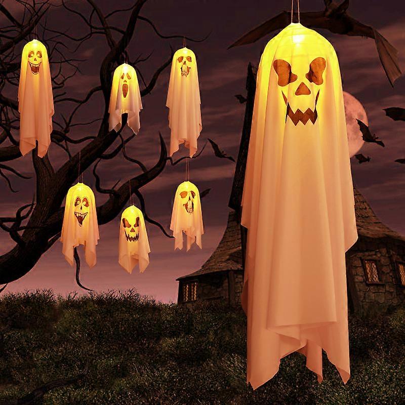 Halloween Ghost Decoration Lights LED Halloween Layout Halloween Decoration Props Usb String Lights