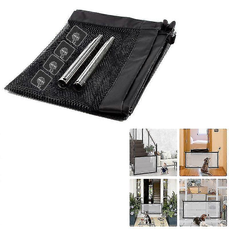 犬のためのマジックドア、ポータブル折りたたみ階段安全ガードアイソレーションネット