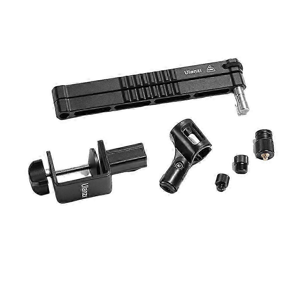 Ls26 ذراع ميكروفون منخفض المستوى 360 قابل للدوران قابل للطي منخفض المستوى قابل للتعديل ذراع ذراع الميكروفون لتسجيل البث