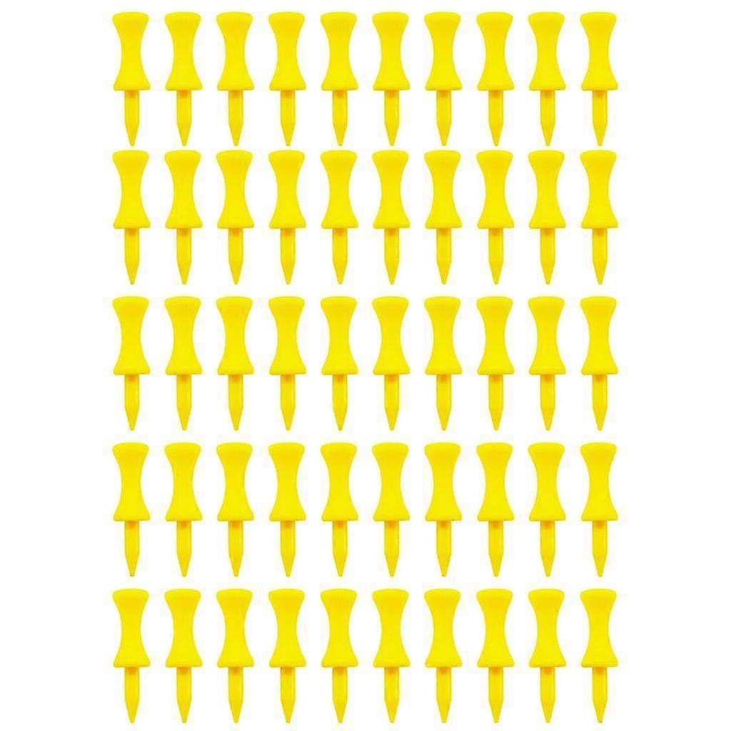 50pcs Golf-tees Step Down Plastic Unbreakable Reusable Bulk Professional Height