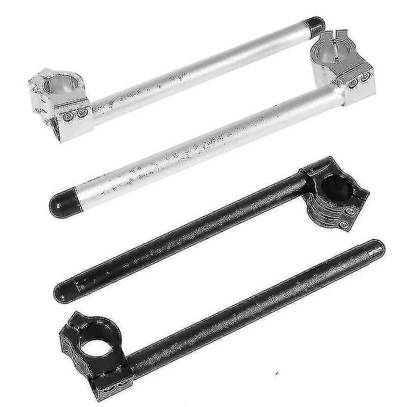 Motorcycle Handlebars 22mm Handlebar Clip-ons Fork Handle Bars Clip Ons For Universal Cafe Racer Mot