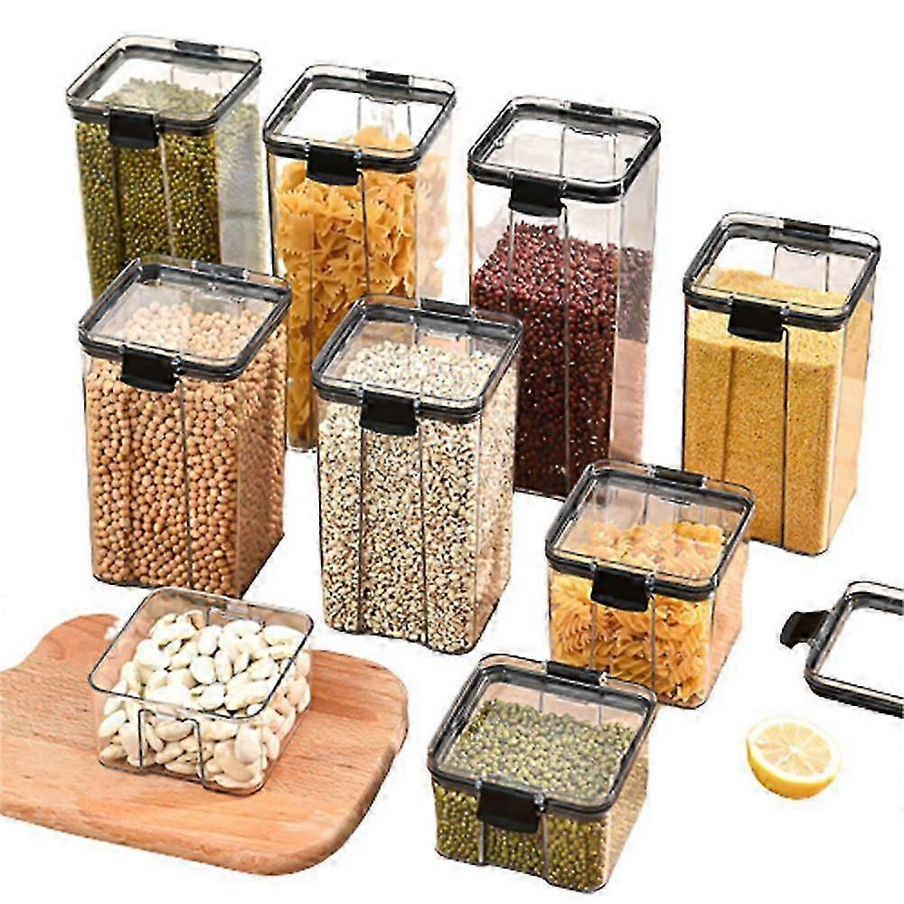Airtight Food Storage Containers Set With Lids For Kitchen Pantry Organization And Storage