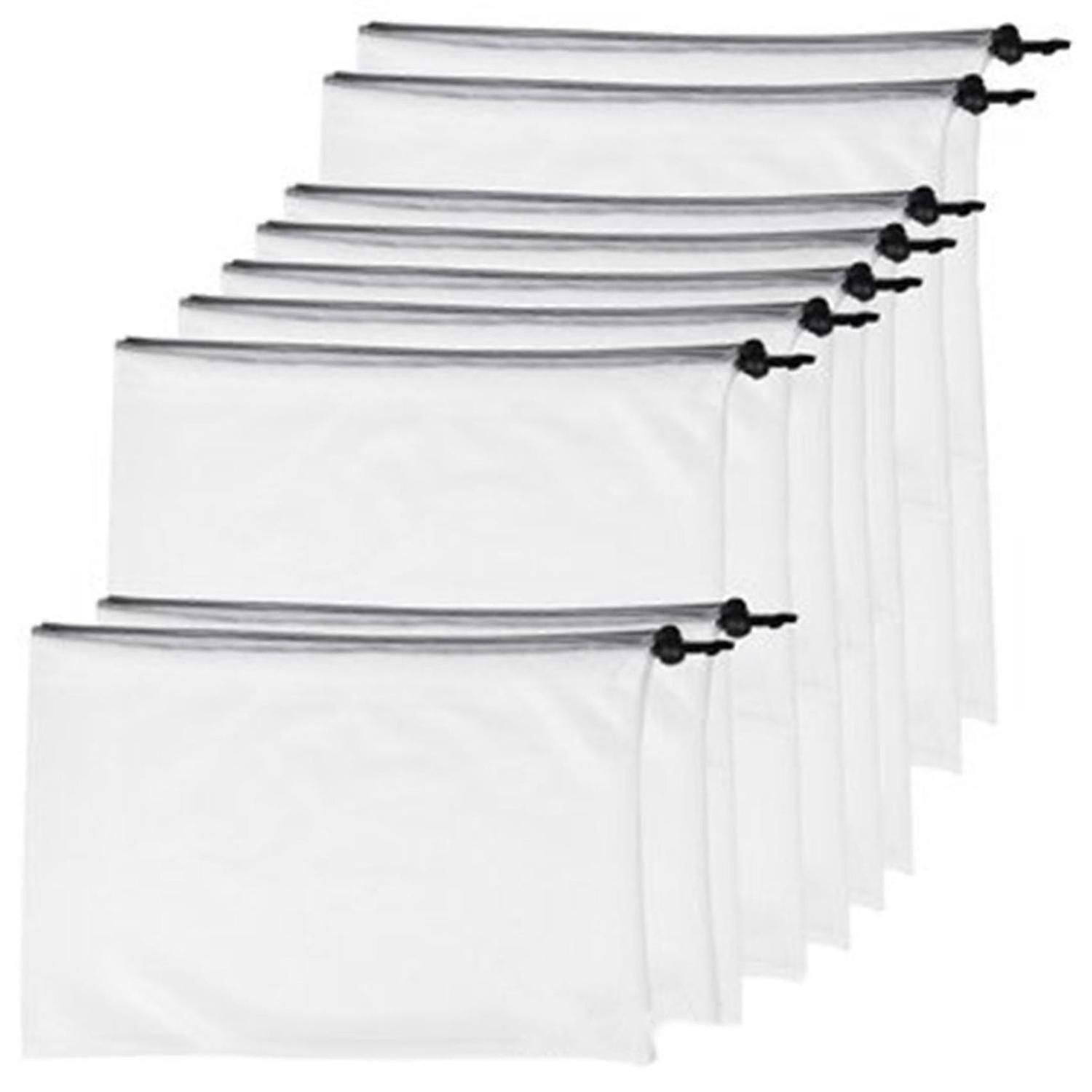 Les sacs de rangement réutilisables en filet de corde sont lavables à l’épicerie