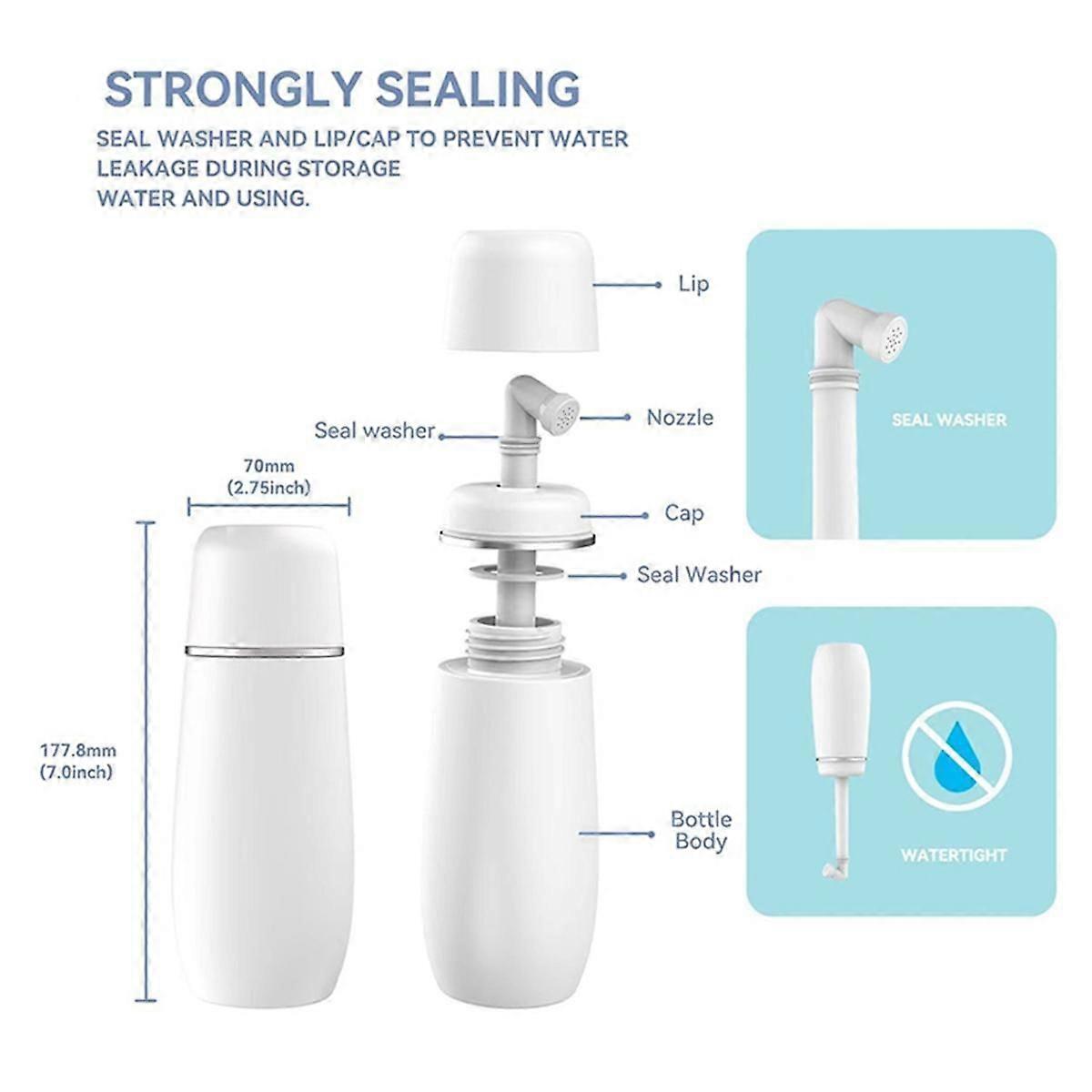 Portable Gynecological Bottle for Postpartum Essentials Feminine Care Mom Washer for Perineal Recov