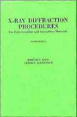 X-Ray Diffraction Procedures