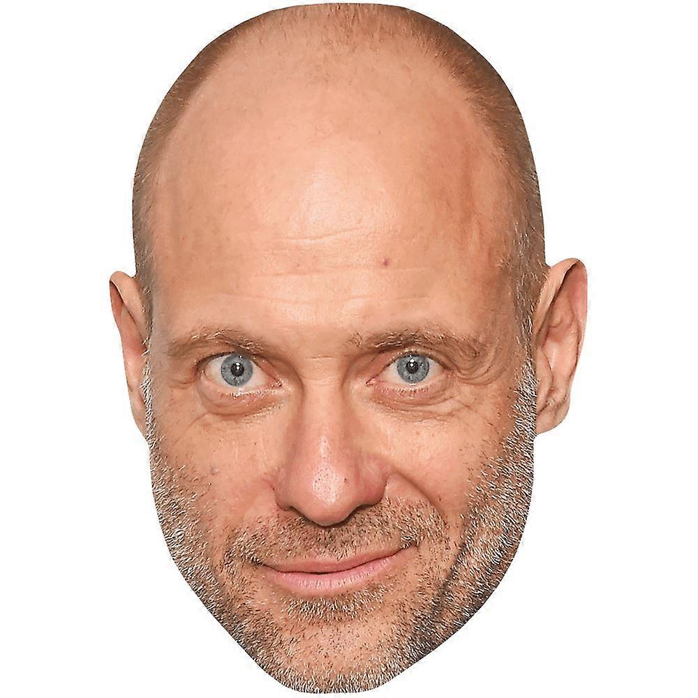 Matt Bardock (Stubble) Celebrity Mask, Flat Card Face