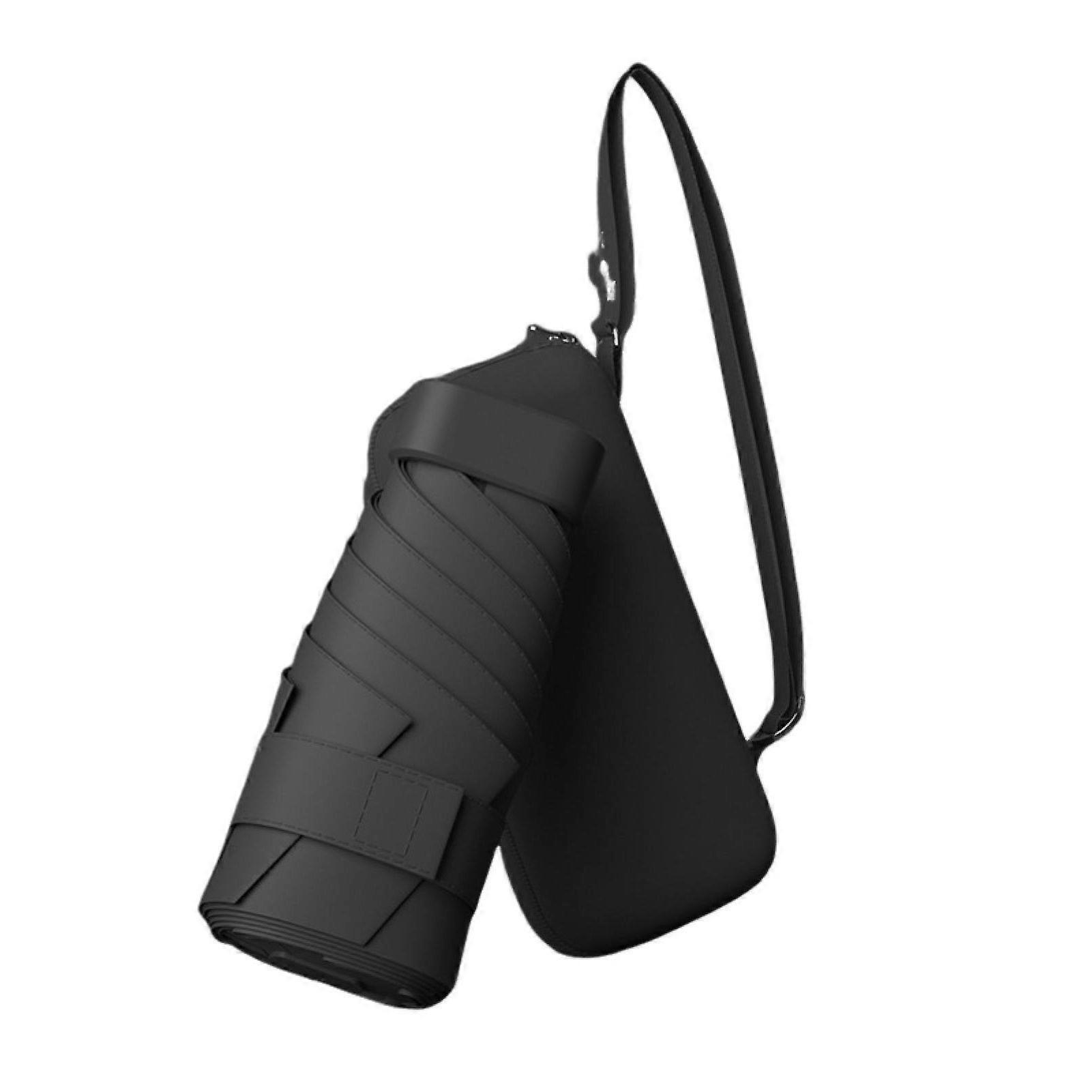 Travel Mini Umbrella with Case Portable Sun Blocking UV Protection Umbrella Windproof Lightweight Waterproof Folding Sun Rain Umbrella Pocket Parasol
